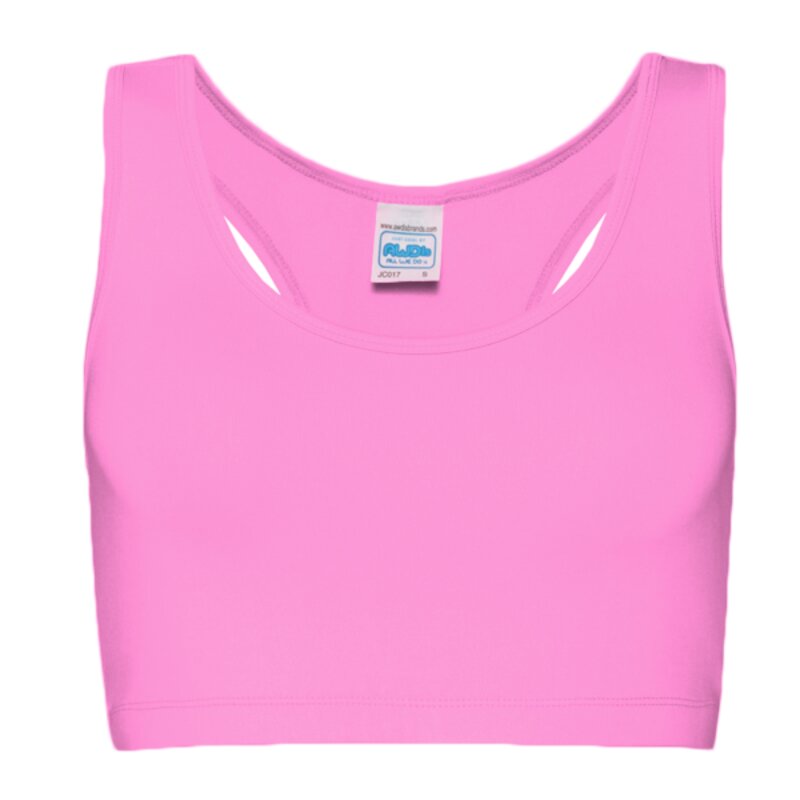 Women's cool sports crop top Thumbnail