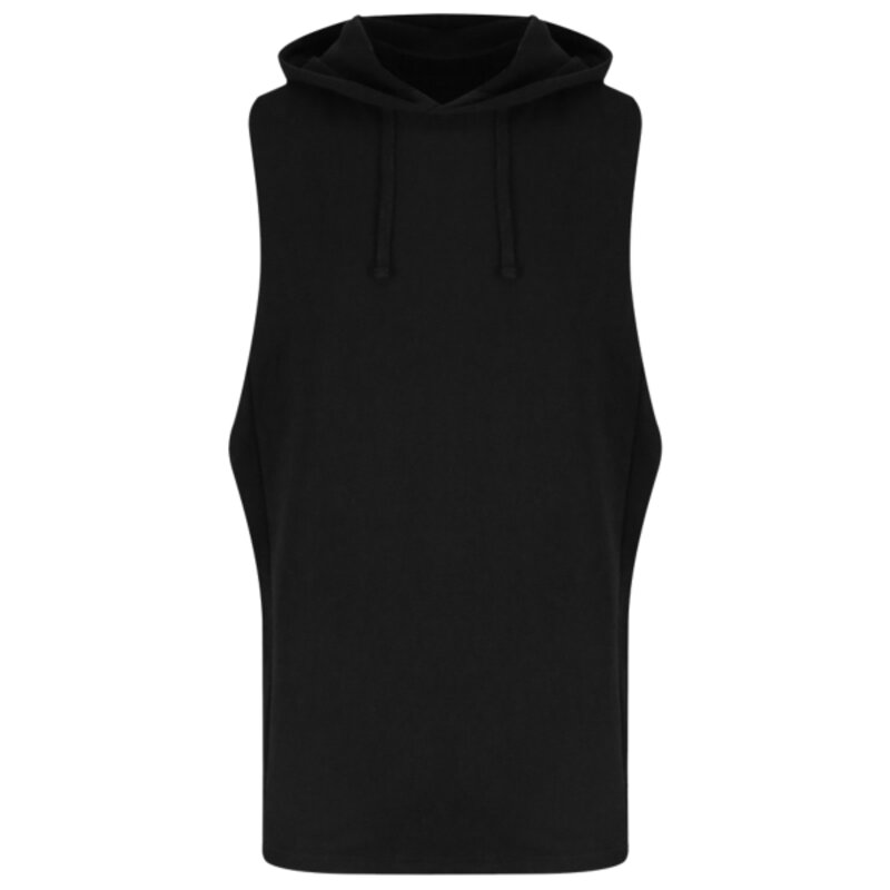 Urban sleeveless muscle hoodie Thumbnail