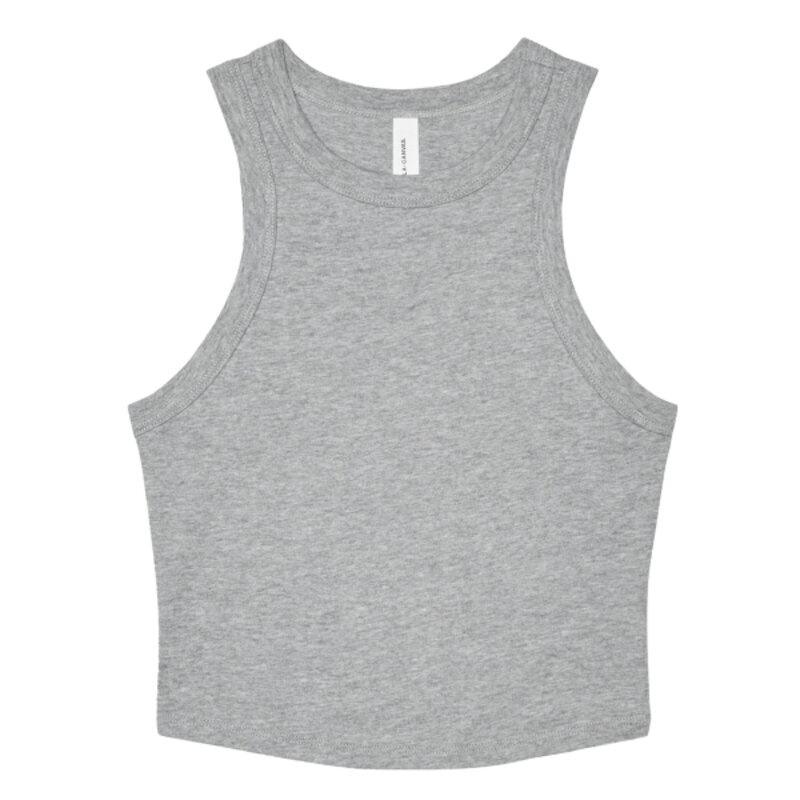 Women’s micro rib racer tank Thumbnail