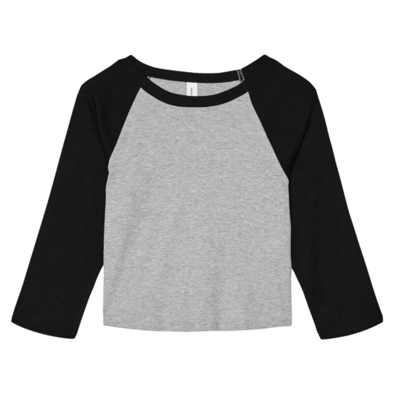 Women’s micro rib 3/4 raglan baby t-shirt Thumbnail
