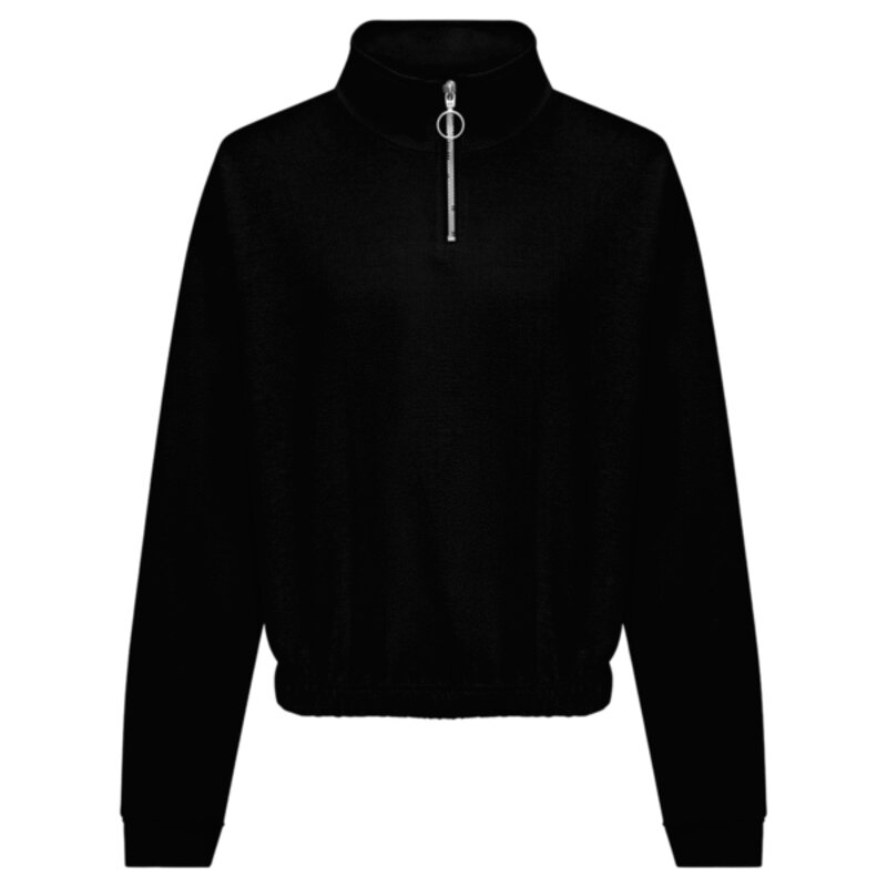 Women's cropped ¼-zip sweat Thumbnail