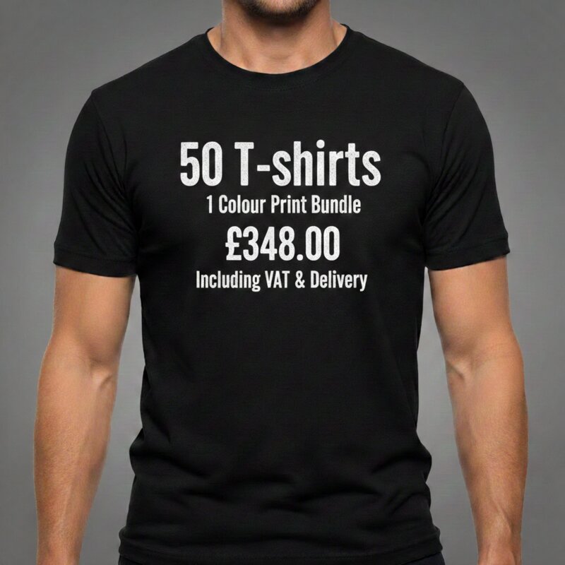 50 x  T-shirt Bundle £348.00 Thumbnail